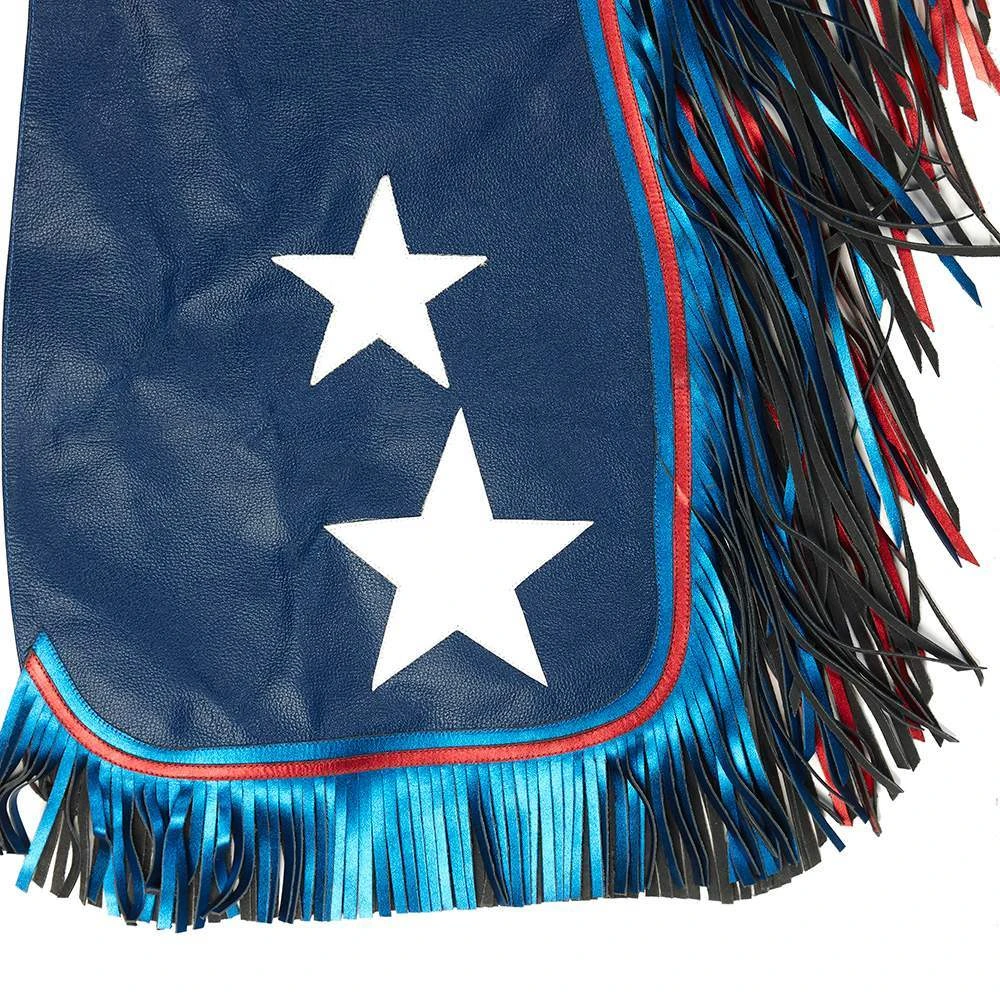 Jerry Beagley Braiding Co. Small Adult Chap W/Flag 4 Jerry Beagley Braiding Co. Small Adult Chap W/Flag - Image 2