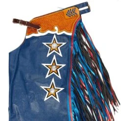 Jerry Beagley Braiding Co. Small Adult Chap W/Flag 9 Jerry Beagley Braiding Co. Small Adult Chap W/Flag -NR Classic Horse Gear Shop 1001RF 21