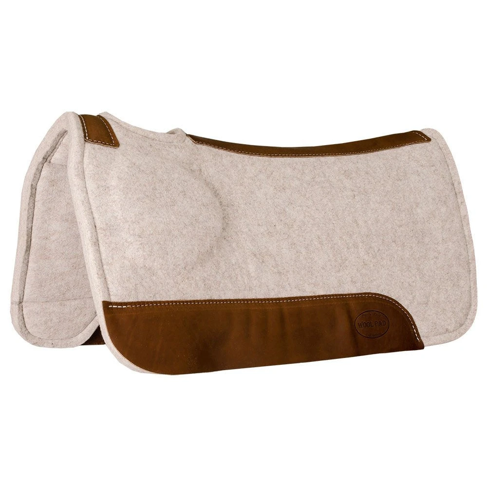 Mustang Tan Wool Correct Fit Pad 3 Mustang Tan Wool Correct Fit Pad