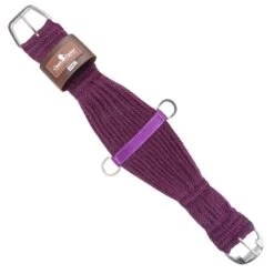 Classic Classic Equine Mohair Purple 27 Strand Roping Cinch
