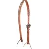 Cashel Company Natural Slip Ear Headstall With Guns And Roses Buckles -NR Classic Horse Gear Shop 105067 default l