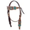 Rafter T Ranch Company Zuni Turquoise Browband Headstall 2 Rafter T Ranch Company Zuni Turquoise Browband Headstall -NR Classic Horse Gear Shop 105734 default l