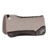 Best Ever Pads Kush 1 Inch Felt Saddle Pad With Black Wear Leathers