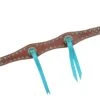 Martin Saddlery 1 1/2in. Scalloped Turquoise Blood Knot Breast Collar -NR Classic Horse Gear Shop 109882 default l