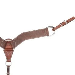 Martin Saddlery 2 3/4in Chocolate Roughout Breast Collar