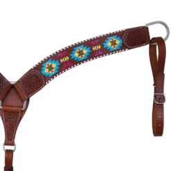 Rafter T Ranch Company Painted Aztec Breast Collar