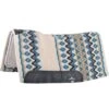Classic Equine Contour Wool Top Felt 32 X 34 Saddle Pad Ivory/Seafoam -NR Classic Horse Gear Shop 118768 default l