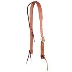 Professionals Choice Cowboy Knot Silver Buckle Headstall