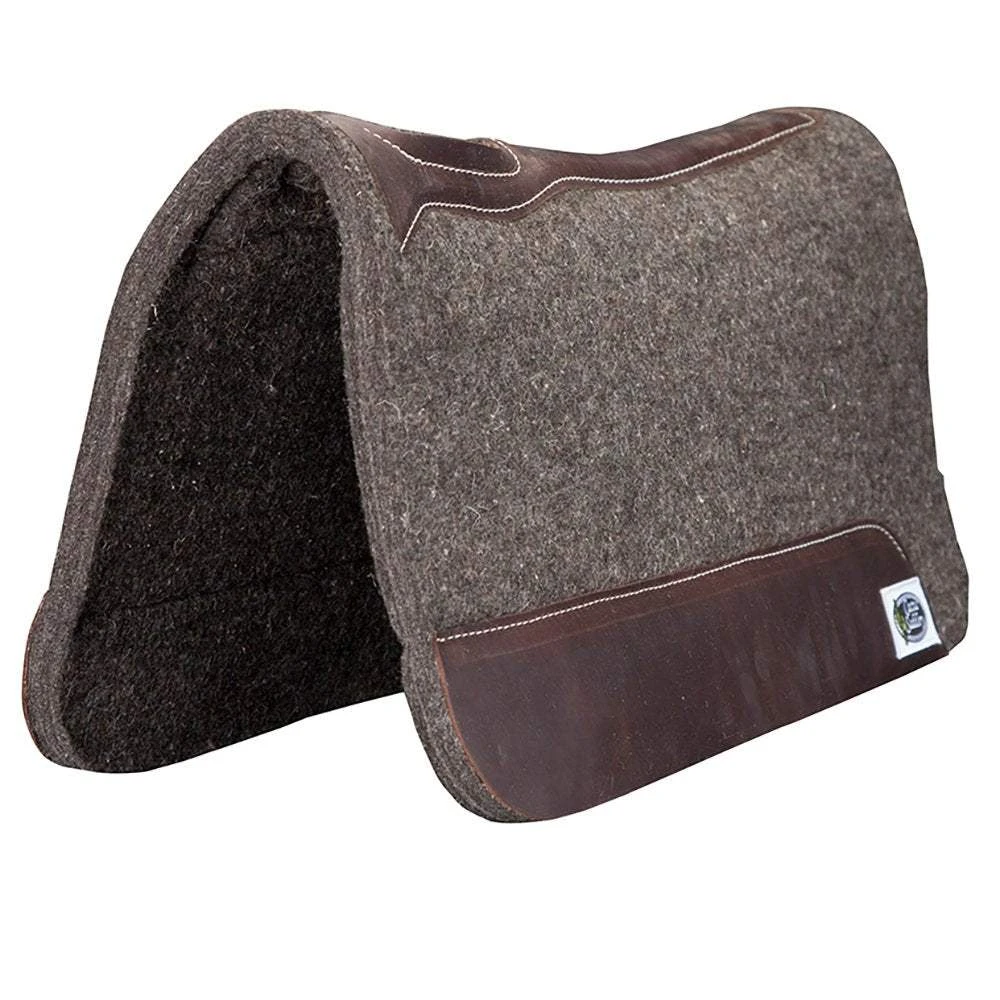 Cactus Saddlery 1 In Grey Wool Felt Saddle Pad 3 Cactus Saddlery 1 In Grey Wool Felt Saddle Pad