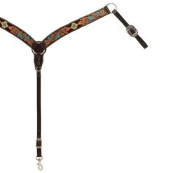 Weaver Leather Turquoise Cross Navajo Arrow Breast Collar