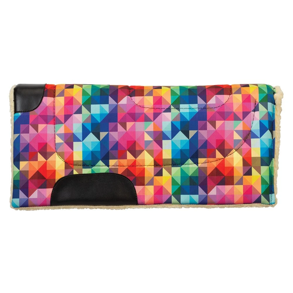 Weaver Leather Pony Kaleidoscope Saddle Pad 3 Weaver Leather Pony Kaleidoscope Saddle Pad