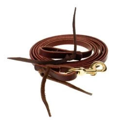 Nrs Tack Latigo Flat Roping Rein- 1/2in X 8ft