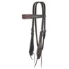 Circle Y Saddlery Dark Flash Arizona Flower Browband Headstall -NR Classic Horse Gear Shop 132418 default l