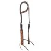 Rafter T Ranch Company Tooled Sunflower Single Ear Headstall -NR Classic Horse Gear Shop 132893 default l
