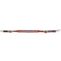 Rafter T Ranch Company Beaded Inlay Wither Strap