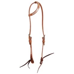 Oxbow Tack Nevada Woven Rawhide Single Ear Headstall