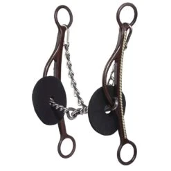 Professionals Choice Brittany Pozzi Long Gag Twisted Wire Snaffle Bit