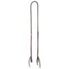 Professionals Choice Burgundy Latigo Bleeding Heart Roping Reins