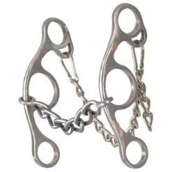 Classic Sherry Cervi Diamond Short Shank Chain Gag Bit