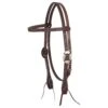 Martin Saddlery Chocolate Roughout Browband Headstall With Clarendon Buckle -NR Classic Horse Gear Shop 134282 default l