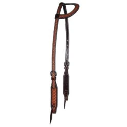 Professionals Choice Crosshatch Single Ear Headstall