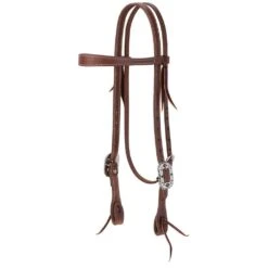 Weaver Leather Protack Native Slim Browband Headstall