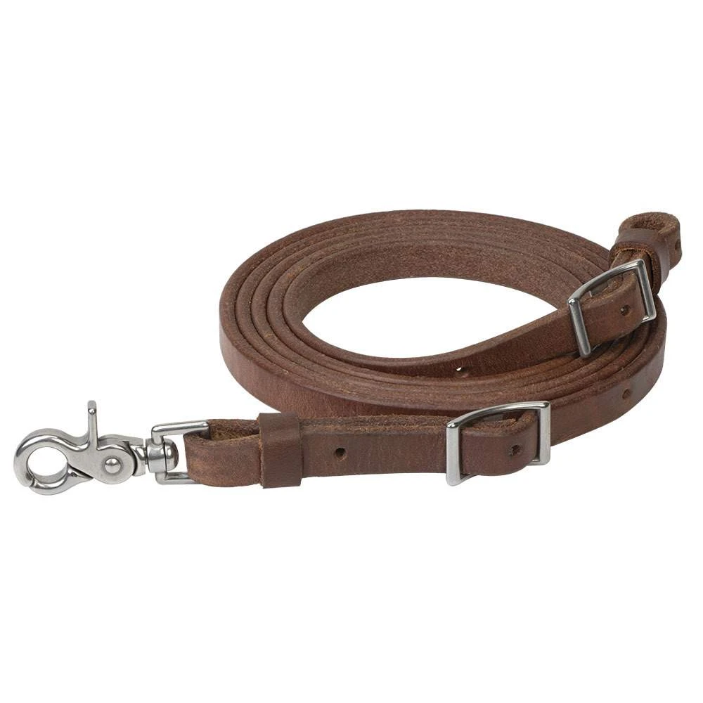 Weaver Leather 5/8x7ft Synergy Harness Leather Roper Reins 3 Weaver Leather 5/8x7ft Synergy Harness Leather Roper Reins