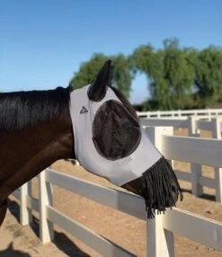 Professionals Choice Comfort Fit Deluxe Fly Mask W/Fringe