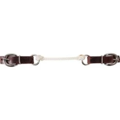 Martin Saddlery Rope Curb Strap With Latigo Leather