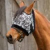 Mackey Equine Accessories Dandy Floral Mesh Fly Mask With Fleece Binding -NR Classic Horse Gear Shop 142164 default l