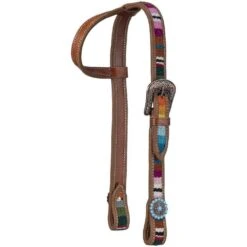 Tough1® Pony Serape Belt One-Ear Headstall