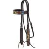 Tough 1 Sunflower And Buckstitch Browband Headstall -NR Classic Horse Gear Shop 144342 default l