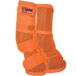 Cashel Company Orange Fly Guard Horse Leg Boots
