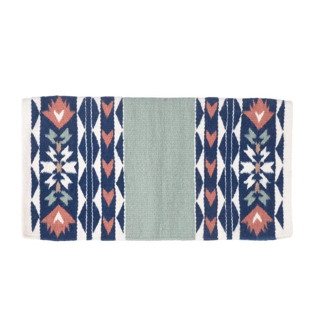 NRS Exclusive Thistle Seafoam/Coral Saddle Blanket 3 NRS Exclusive Thistle Seafoam/Coral Saddle Blanket