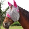 Cashel Company Breast Cancer Crusader Pink Horse Fly Mask With Ears