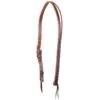 Martin Saddlery Ranahan Split Ear Chocolate Floral Headstall -NR Classic Horse Gear Shop 150232 360618