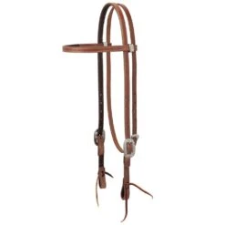 Weaver Leather Harness Browband Headstall With Floral Designer Hardware