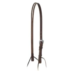 Weaver Leather Harness Split Ear Headstall With Floral Designer Hardware