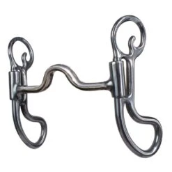 Professionals Choice Smooth Medium Port Teardrop Shank Pony Bit