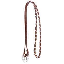 Rafter T Ranch Company Leather Laced Barrel Reins