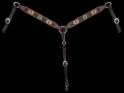 Circle Y Saddlery Beaded Southwest Breast Collar
