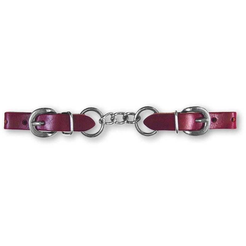 Martin Saddlery Curb Strap Latigo 3 Link 3 Martin Saddlery Curb Strap Latigo 3 Link