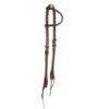 NRS Black Buckstitch Chocolate Roughtout Slip Ear Headstall 1 NRS Black Buckstitch Chocolate Roughtout Slip Ear Headstall -NR Classic Horse Gear Shop 200424 599353