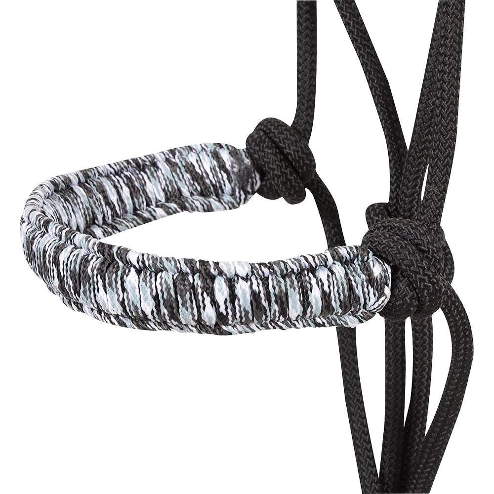 Cashel Company Black Paracord Rope Nose Halter 3 Cashel Company Black Paracord Rope Nose Halter