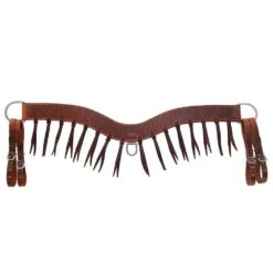 Oxbow Harness Leather 2.5in Tripping Collar W/ Latigo Strings