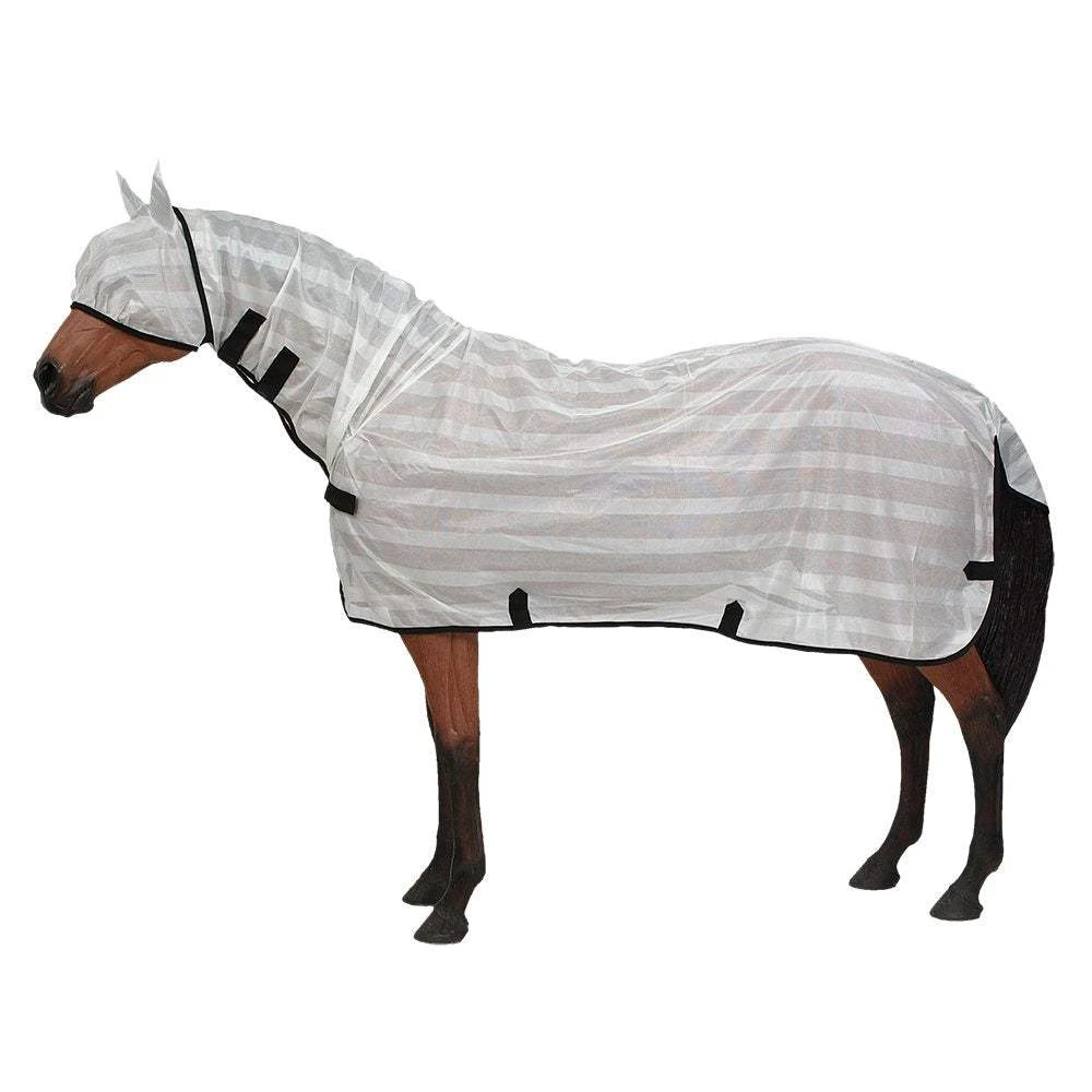 Tough 1 Contour Poly Fly Sheet W/ Neck Cover 3 Tough 1 Contour Poly Fly Sheet W/ Neck Cover