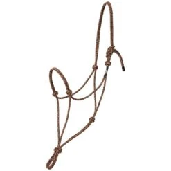 Weaver Leather Large Horse Silvertip Big Sky Rope Halter -NR Classic Horse Gear Shop 213346 658146
