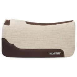 Weaver Leather 1in Synergy Contoured Steam Pressed Merino Wool Felt Pad -NR Classic Horse Gear Shop 213348 658150