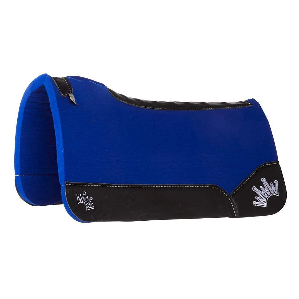 Best Ever Pads 3/4in Blue KUSH Saddle Pad 3 Best Ever Pads 3/4in Blue KUSH Saddle Pad
