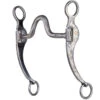 Cowpuncher Floral Cheek Solid Port Bit -NR Classic Horse Gear Shop 22089 default l